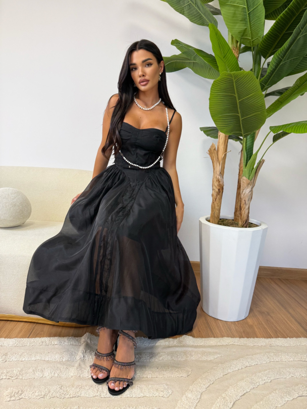 Rochie Evening Glow Black