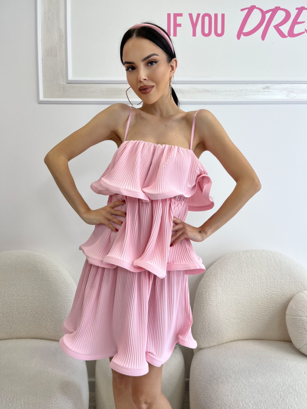 Rochie Illuminati Baby Pink