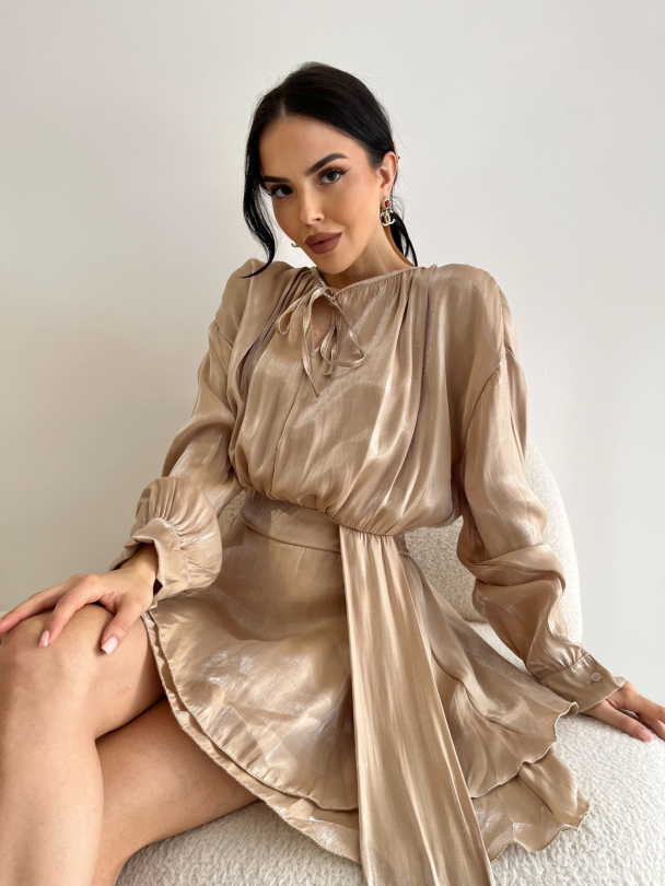 Рокля Karlity Mocha Mousse