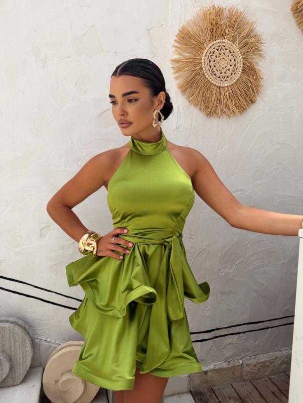 Rochie Majestic Olive