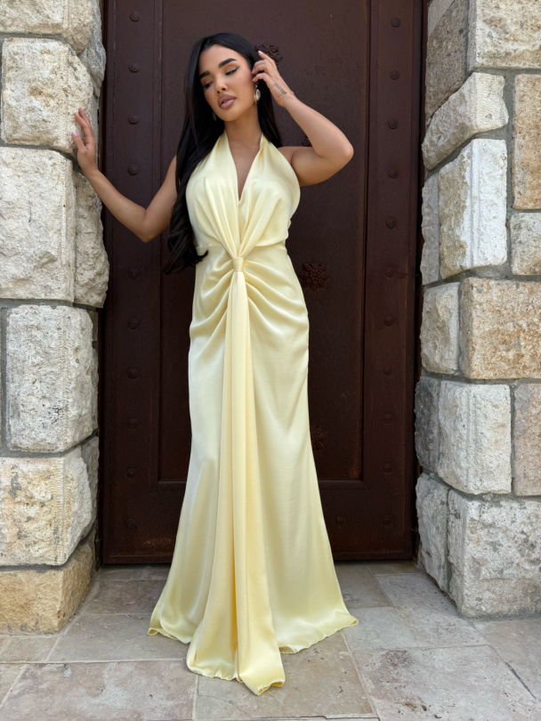 Rochie Massara Butter Yellow