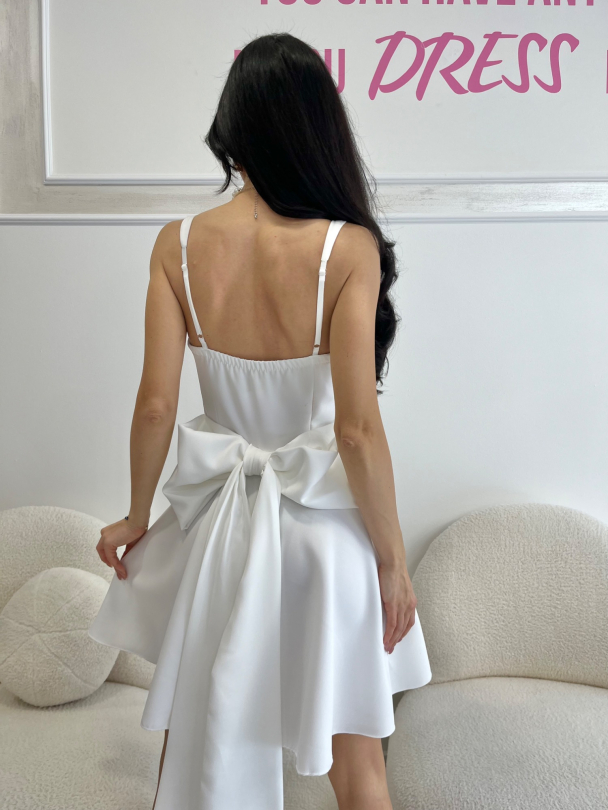 Rochie Open White