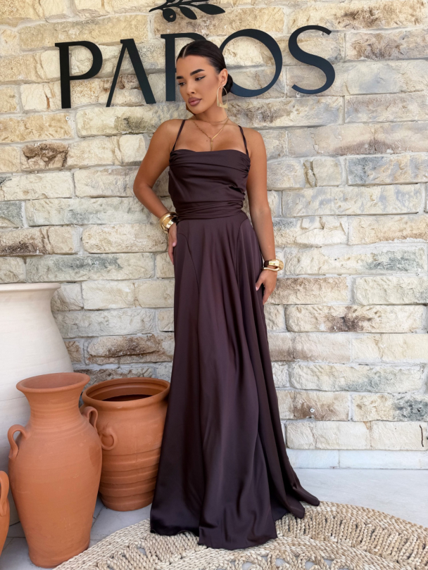 Rochie Sollina Dark Chocolate