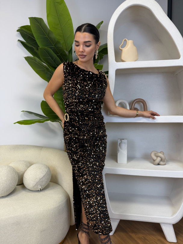 Rochie Sparkling Vibes Black