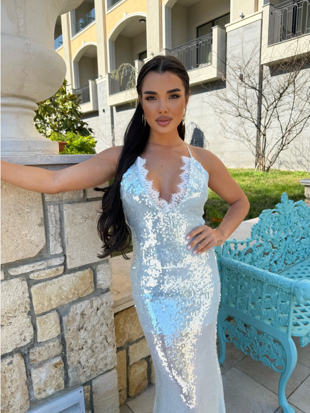 Rochie Stopped Soft Blue