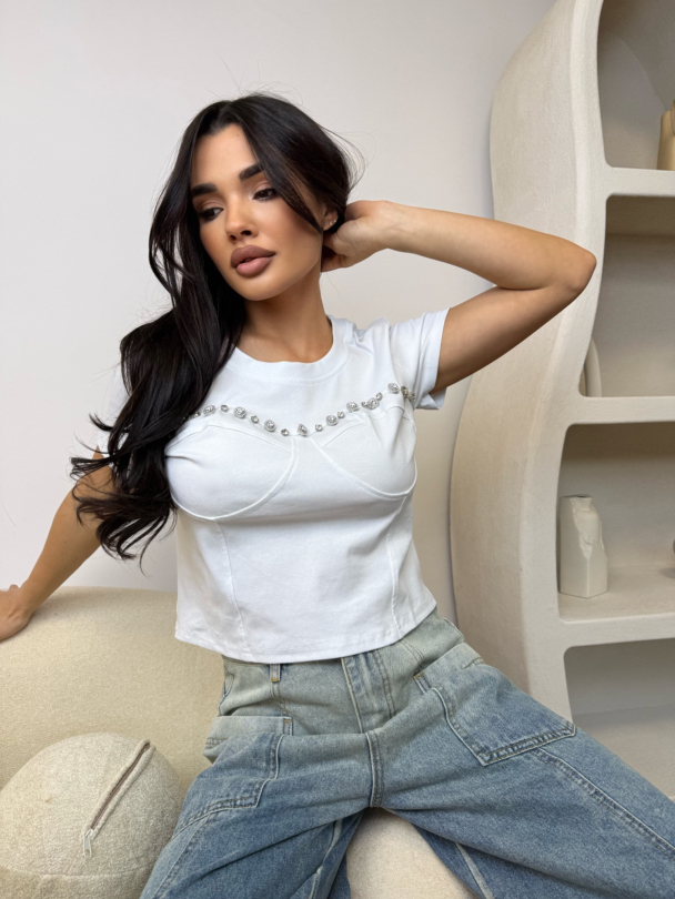 Tricou Brilliantly White