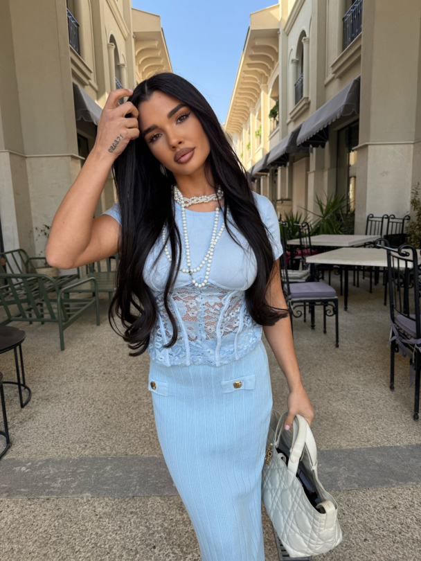 Tricou Dario Baby Blue