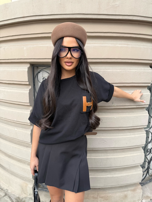 Tricou Himeras Black