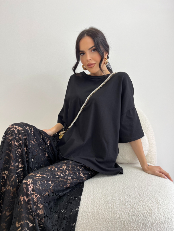 Tricou Laureti Black