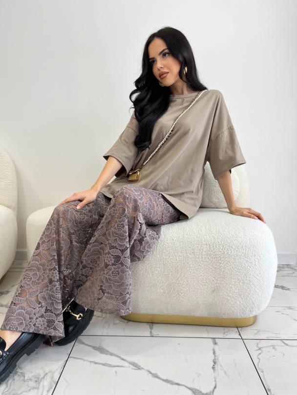 Tricou Laureti Cappuccino