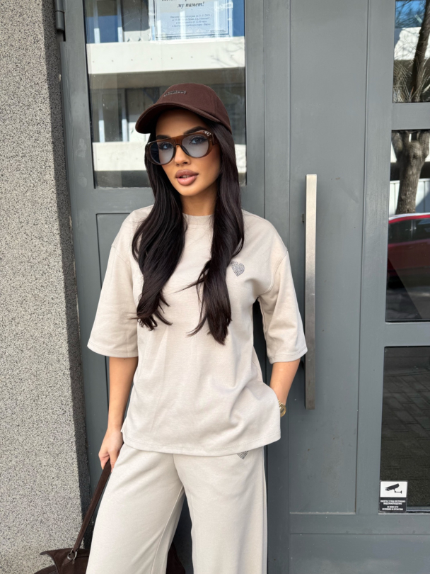 Tricou Lavella Oat Milk