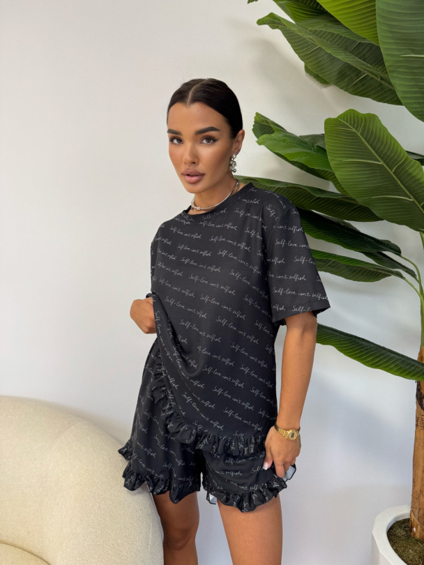 Tricou Self Love Black