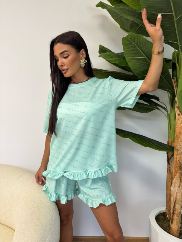 Tricou Self Love Matcha