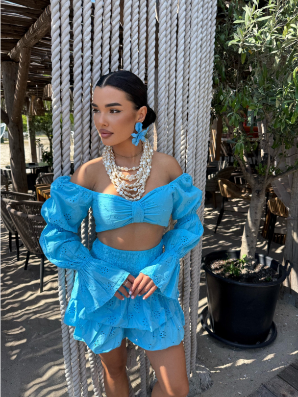Top Noerra Capri Blue