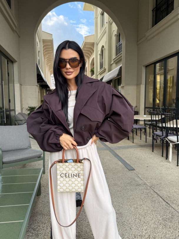 Geacă bomber Frezza Dark Chocolate