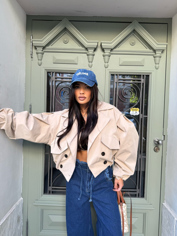 Jacheta bomber Frezza Latte