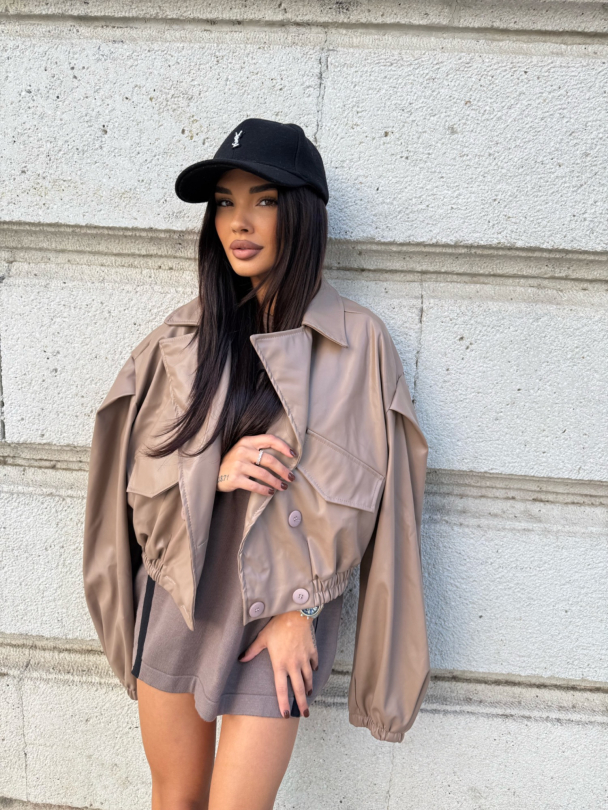 Jachetă Remala Mocha Mousse