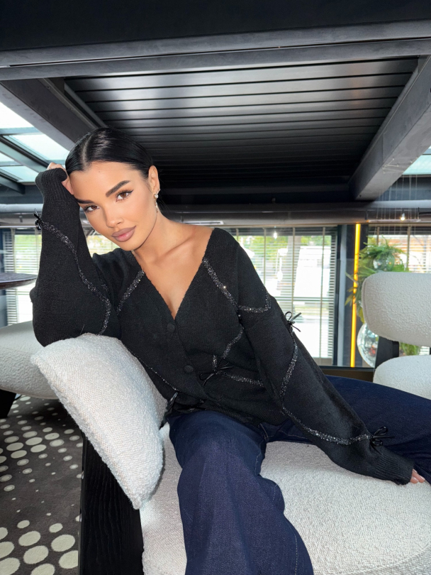 Cardigan Anessa Black 