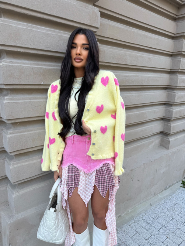 Cardigan Velora Butter Yellow